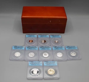 2020-S ANACS PR70 DCAM First Day of Issue Coin Set *LOOK* Free Shipping - Picture 1 of 8