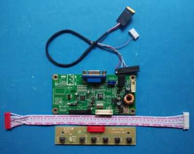 VGA Controller Board for 10.6" LCD 1366x768 LTL106AL01 LTL106AL01-002 -001 - Image 1 of 2