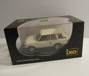 HTF RARE IXO CLC004 Beige 1970 Range Rover 1:43 Scale Diecast SUV w Sleeve Case - Picture 1 of 8