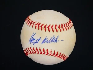 HOYT WILHELM SIGNED OFFICIAL NATIONAL LEAGUE BASEBALL W/ PSA COA - Picture 1 of 7