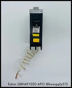 QBHAF1020 ~ Eaton QBHAF1020 20A 1P 120V 60 Hz AFCI MCCB ~ Unused/90 Day Warranty - Picture 1 of 4