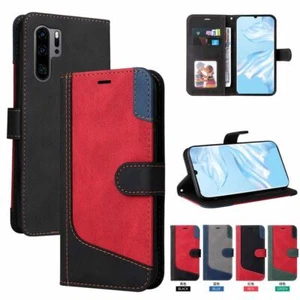 For Huawei P30 Pro P20 Lite P Smart Y6 2019 Wallet Card Stand Leather Case Cover - Picture 1 of 37