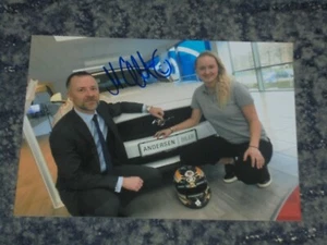 MICHELLE GATTING - RACING DRIVER - 5x7 PHOTO SIGNED. (1) - Picture 1 of 1