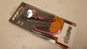 Bremshebel Kupplungshebel passt an Yamaha YZ 125 250 01-07 passt an Kawasaki rot - Bild 1 von 4