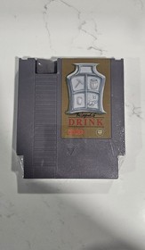 Ink Whiskey The Legend of Drink NES Whiskey Flask Nintendo Game Cartridge Zelda