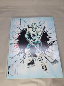 Revista firmada San Jose Sharks ARTURS IRBE AUTÓGRAFO Vol. 3 Nº Programa 4 - Imagen 1 de 10