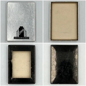 Raro encendedor modelo cuadrado Zippo 1936-37 Metaliq línea diagonal sin usar original Bo - Imagen 1 de 14
