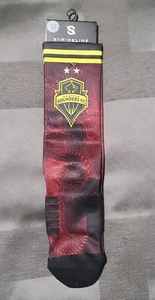 Brand New Seattle Sounders Strideline Dragon Kit Red Wear Socks Yeng and Yang - Picture 1 of 7