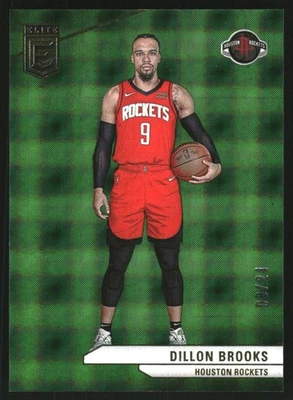 2023-24 Elite International Hyper Green #151 Dillon Brooks /24 - Image 1 of 2