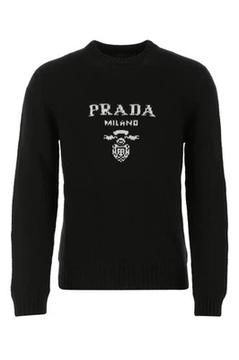 PRADA Black Wool Blend Sweater New & Authentic - Image 1 of 3