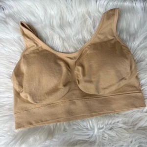 Tan Nude Padded Lined Bra - Picture 1 of 2