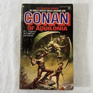 CONAN of AQUILONIA by L. SPRAGUE de CAMP et al Soft Cover 1977 - Picture 1 of 7