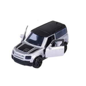 Land Rover Defender 90 Silver Majorette Premium Cars Moving Parts 2025 266D 1:64 - Picture 1 of 2