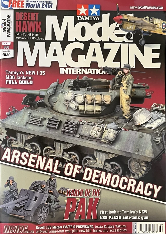 TAMIYA MODEL INTERNATIONAL MAGAZINE ISSUE 360 - Image 1 of 1