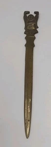 Vintage Brass Buddha Letter Opener Phurba? Made In Hong Kong - Picture 1 of 15