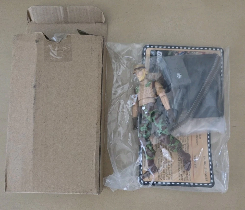 Figura de acción exclusiva de Rock N Roll GI Joe 2018 Mailed Club Convención Sin usar, en caja Foto 1 de 1