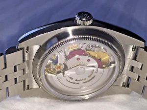 Sapphire Caseback for Rolex Oyster perpetual Date 15000, 15010 - Picture 1 of 10