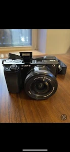Sony Alpha a6000 Mirrorless Digital Camera 24.3MP SLR Camera - Picture 1 of 8