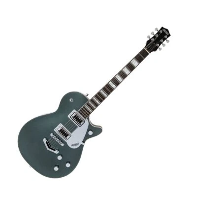 Gretsch Electromatic G5220 Jet нефритовый серый с одним вырезом камерный красное дерево - Изображение 1 из 4