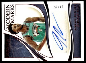 2019-20 Immaculate Collection Modern Marks Autographs Red #4 Jordan Bell /25