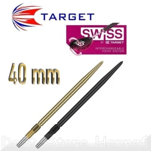 3 TARGET Swiss Points, gold / schwarz, 40 mm - Picture 1 of 1