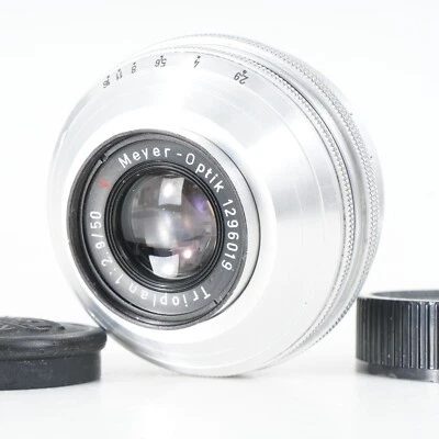 :Meyer Optik Trioplan 50mm f/2.9 Red V Altix Mod L39 LTM Leica Screw Mount Lens - Image 1 of 4