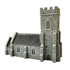 Spur N Modellkirche (unbemalt) Modelleisenbahn Landschaft - Bild 1 von 7