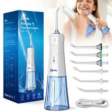Cordless Adjustable Speed Dental Water Flosser Floss Oral Irrigator Teeth Clean