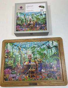 Garden Centre Conservatory by Olga Wentworth Wooden Jigsaw Puzzle(250 pieces) - Picture 1 of 5