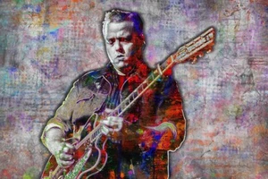 JASON ISBELL 12x18inch Poster Jason Isbell Artwork Country Pop Free Shipping - Picture 1 of 4