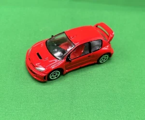 RealToy Peugeot 206 WRC, 2000, 1:64 Scale, Die Cast Car RARE, Red, Loose  - Picture 1 of 10