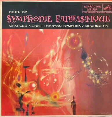 BERLIOZ-SYMPHONIE FANTASTIQUE-MUNCH-ORIGINAL RCA VICTOR LM-1900 VINYL-RARE - Image 1 of 2