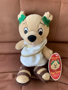 Caesars Palace Casino Toga Teddy Plush Stuffed Animal Bear Rome 7.5” W/TAGS - Picture 1 of 10