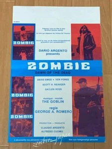 ZOMBI/Dawn of the Dead (1978 film) Vintage Original Movie Poster Belgium ver. - Picture 1 of 1