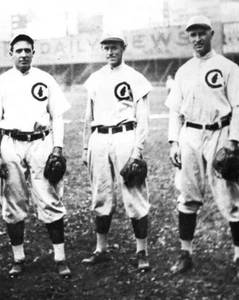 Frank Chance Joe Tinker Johnny Evers 8X10 Photo Baseball HOF Chicago Cubs #11 - Picture 1 of 1