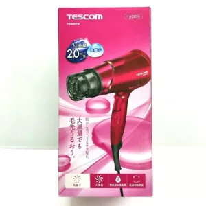 Secador de pelo Tescom TID930TW iónico negativo 1500W secador rápido - Imagen 1 de 17