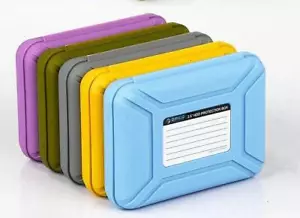 3.5" HDD EVA Carrying Hard Drive Disk Enclosures Protector box Storage Case - Picture 1 of 18