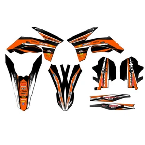 2011-2012 XC VIGOR Orange Senge Graphics Kit Compatible with KTM - Foto 1 di 4