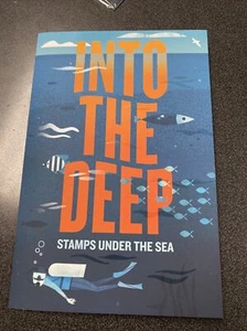 Estampillas Into The Deep Under The Sea, folio de tiburones 2017, - Imagen 1 de 6