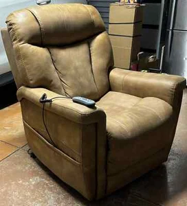 Stunning Brown Kcare Michelangelo Quad Motor Lift Chair - Picture 1 of 1