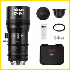 7artisans Spirite 24-96mm T2.9 S35 4x Zoom Cinema Lens MF For Canon EF/PL-Mount - Picture 1 of 10