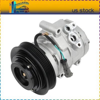 AC A/C Compressor Fits 2007-2008 Isuzu i-370 GMC Canyon Chevrolet 3.7L - Image 1 of 4
