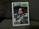 1987 Topps Marty Lyons  Autographed#137 Football Card