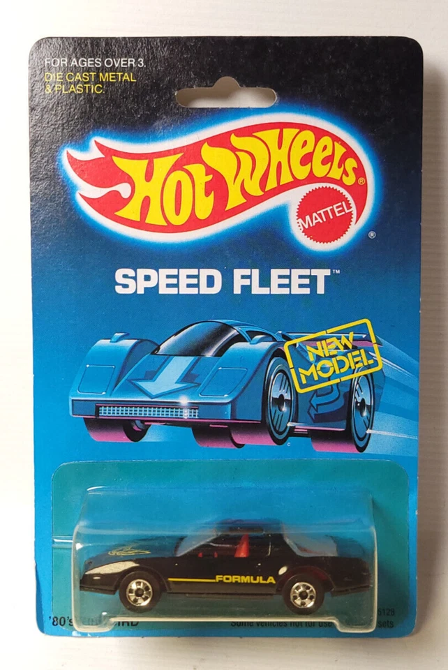 Hot Wheels Pontiac Firebird Formula black 80's Speed Fleet - Изображение 1 из 1