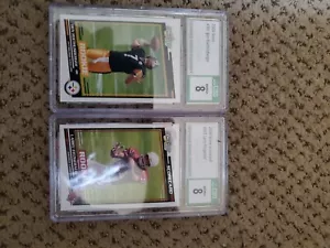 Ben Roethlisberger and Larry Fitzgerald (limited) 2004 Score Graded Rookie Card - Picture 1 of 2