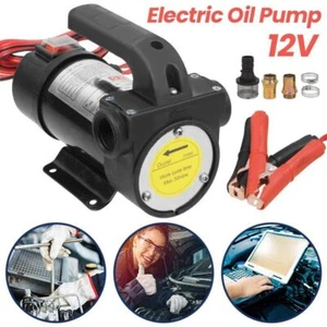 Dieselpumpe 12 V, 260W, 50l/min, Heizölpumpe selbstansaugend, Mobile Absaugpumpe - Bild 1 von 11