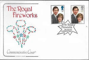 1981 The Royal Fireworks Cotswold Commemorative Cover - Picture 1 of 2