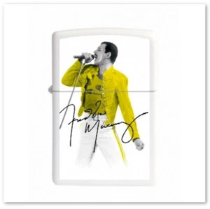 ZIPPO Star Collection - Freddy Mercury - Benzin Sturm Feuerzeug - weiss - Bild 1 von 1