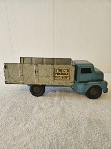 Vintage Structo Pressed Steel Package Delivery Truck - Picture 1 of 8