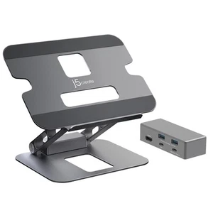 j5create JTS327-N Support pour Ordinateur Multi-Angle avec Dock 4K - Bild 1 von 9